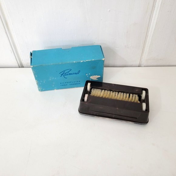 Raimond Silverplated Table Cumber Brush in Original Box - Picture 4 of 7